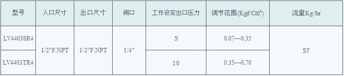 Rego減壓閥