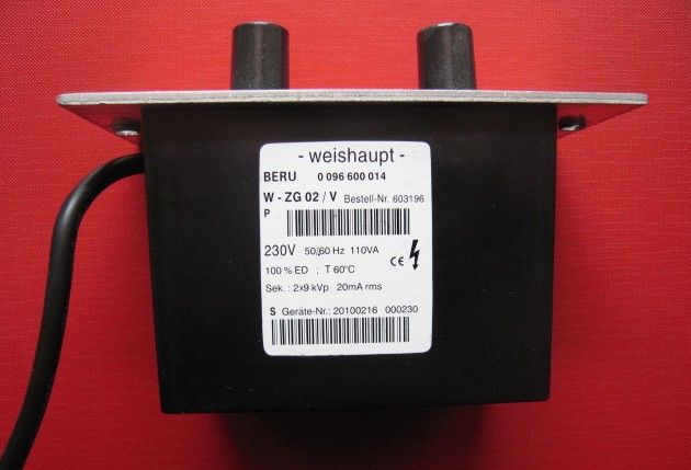 Weishaupt威索變壓器/威索點火變壓器/威索高壓包
